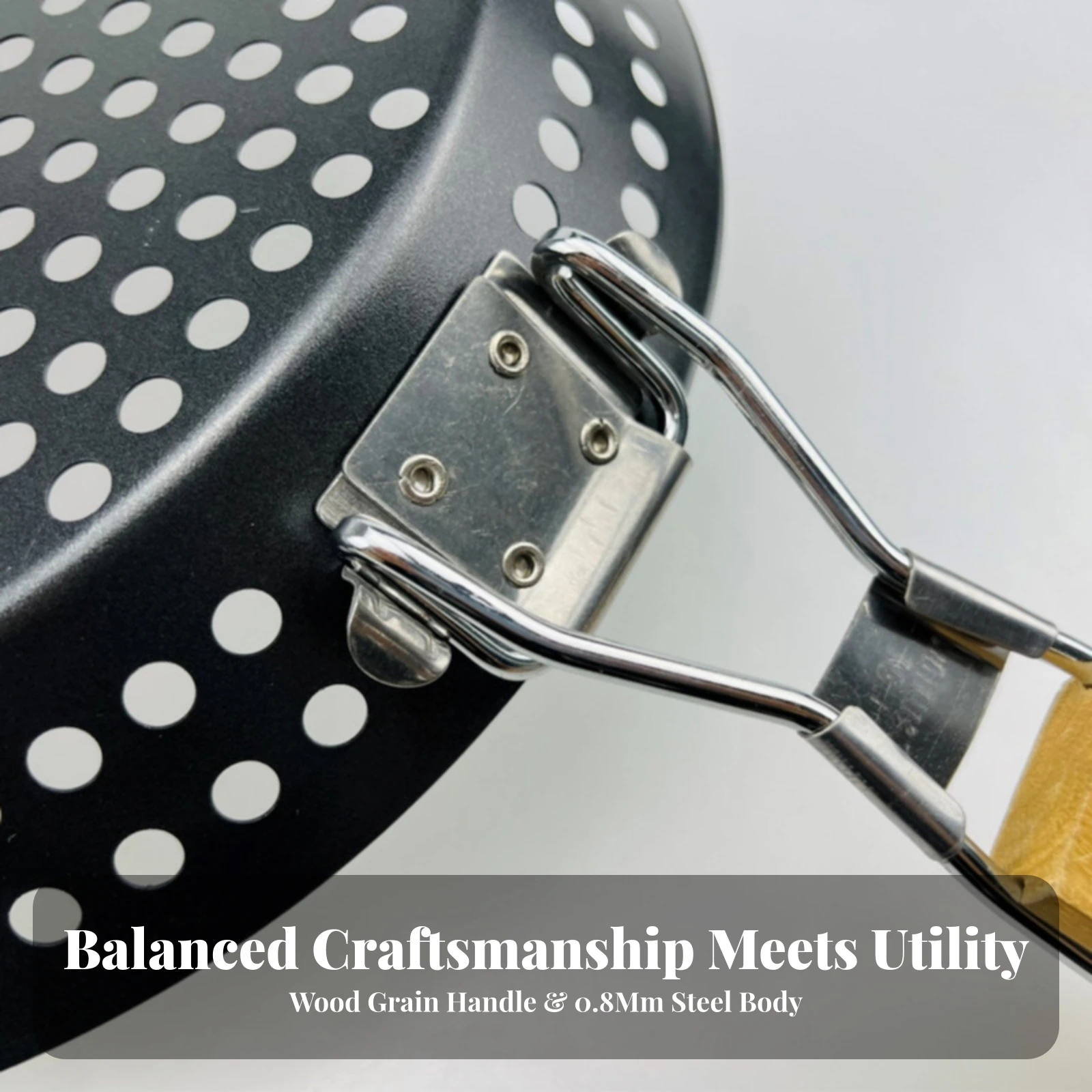 Geperforeerde barbecuepan, lic - Camp Grill Portable Folding recensie en prijs