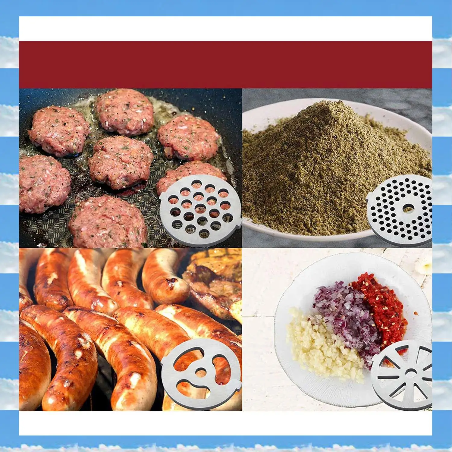 

A11I прочные аксессуары для мясорубок для настольных миксеров Kitchenaid с трубкой для наполнения колбас/аксессуары для пищевого комбайна