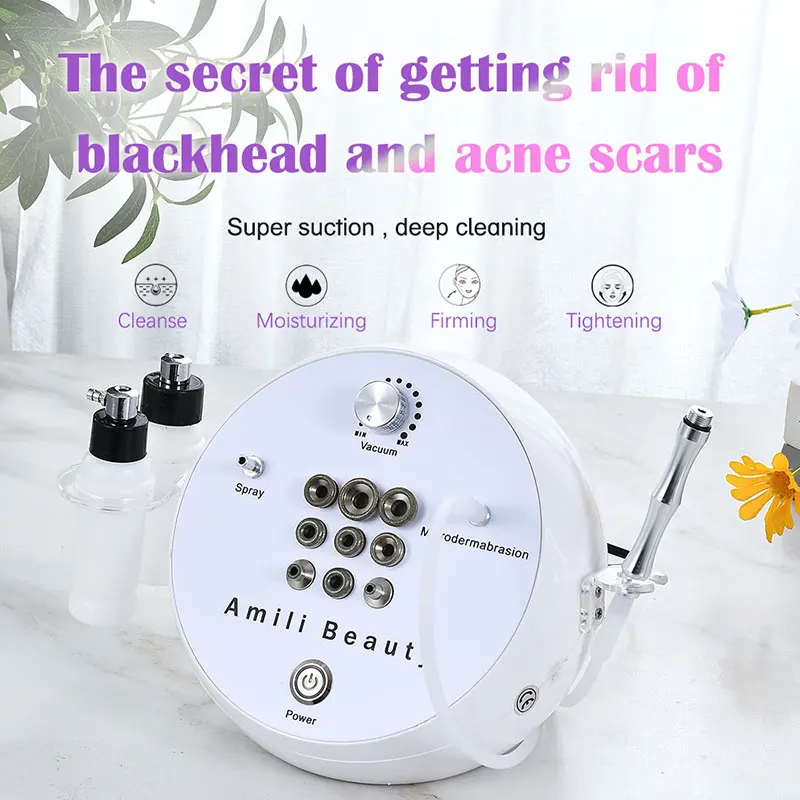 Diamond Microdermabrasion Machine Power Professional Dermabrasion, Home Use Facial Skin Care Equipment