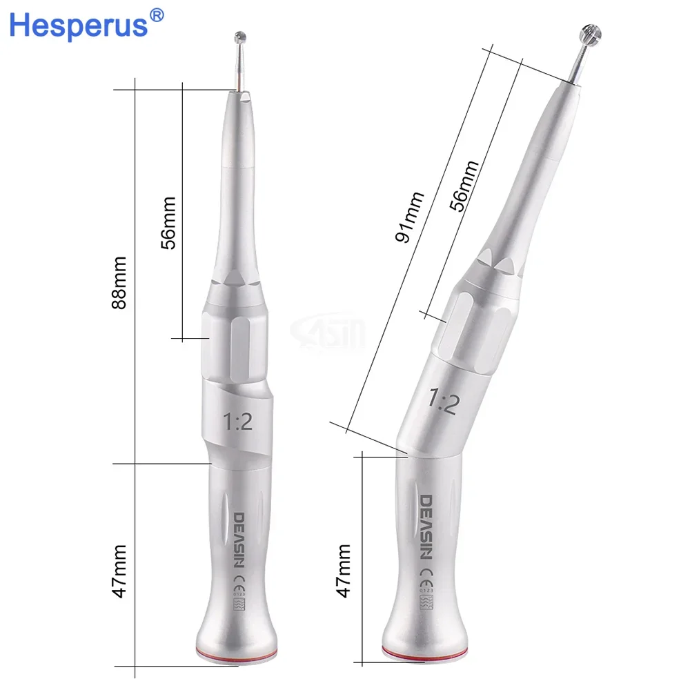 den tal Osteotomy Handpiece 1:2 Speed Increasing Surgical imp lant Straight Micro Surgery Contra Angle den tistry Tools Equipmen