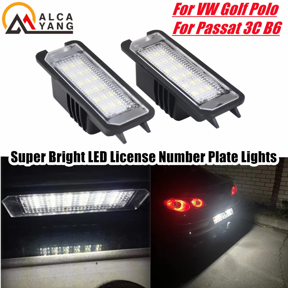 2Pcs Canbus Led Rea…