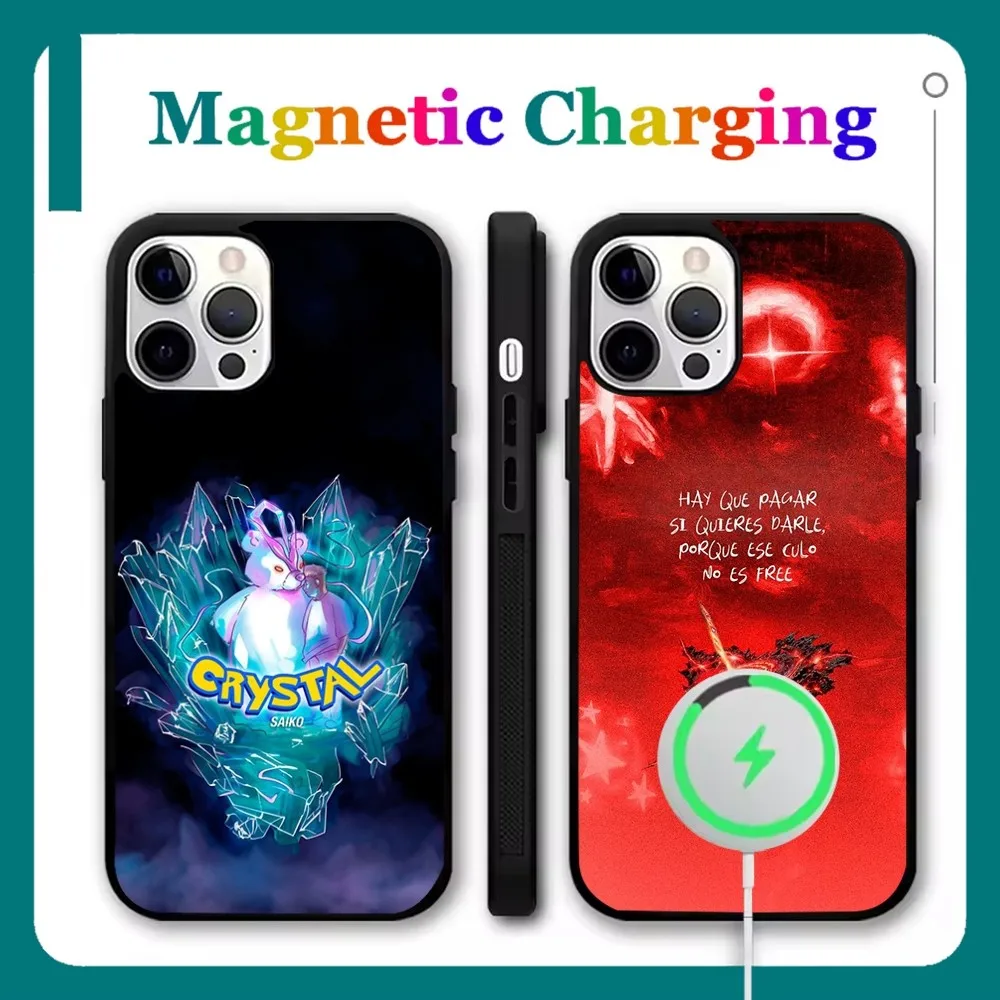 

Singer Saiko Sakura Phone Case For iPhone 16,15,14,13,12,11,Pro,Max,Plus,Mini,SE New Magsafe Magnetic Wireless Charging
