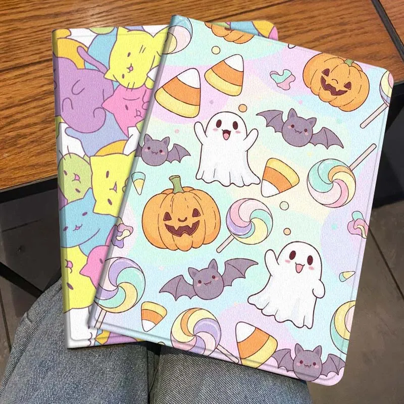 

Cartoon Cat Cow Oil Fruit Art Gift For Honor Pad 8 V8 9 GT MagicPad 13 3 2 Tab MatePad Pro Air 12 X 12.6 Foldable Tablet Case