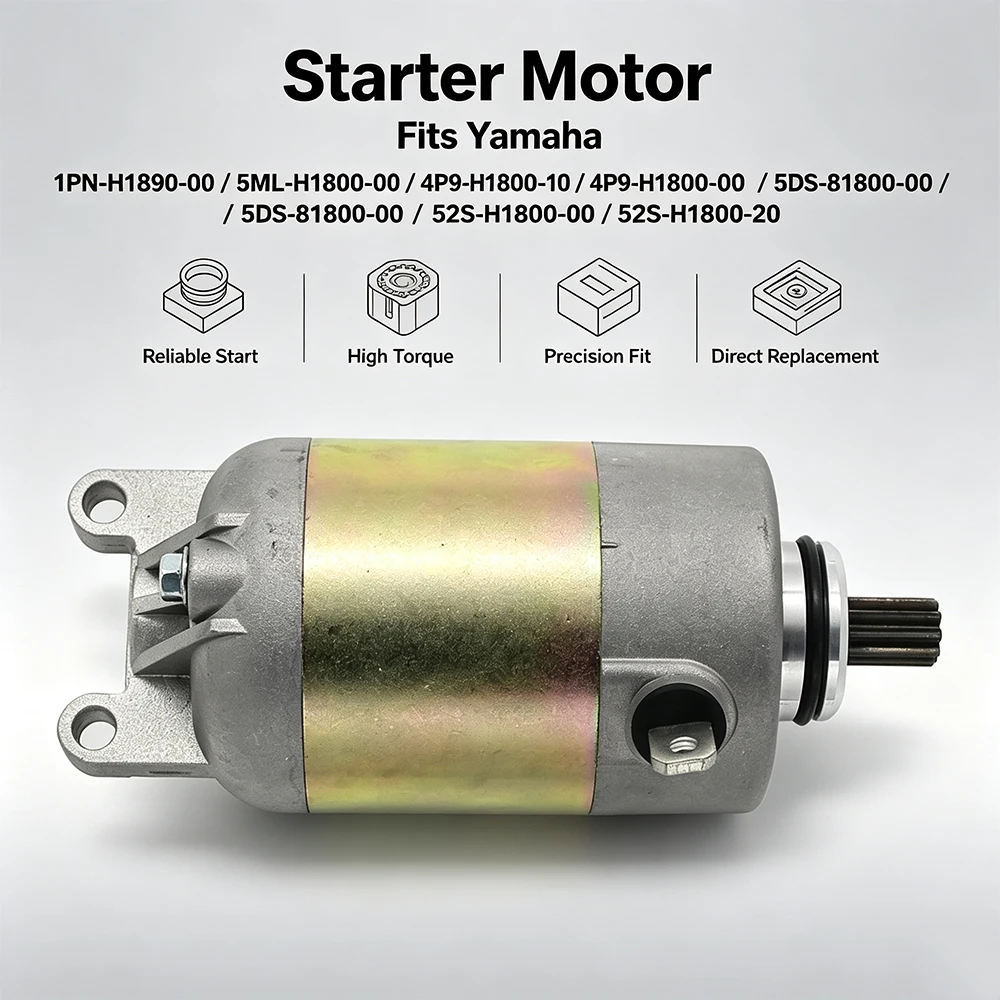 Start Motor For YamahaMW125A MWS125 Tricity NXC125 XC125 Cygnus YP125 YP125R YP125E Majesty XN125 XN150 HW125 HW151 Xenter