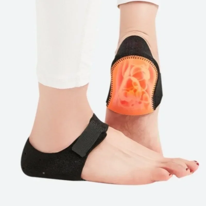 

Plantar Fasciitis Silicone Heel Protector for Spurs Shock Absorption Shoes Pads U Cup Half-yard Socks Sleeve Pain Relief Insoles