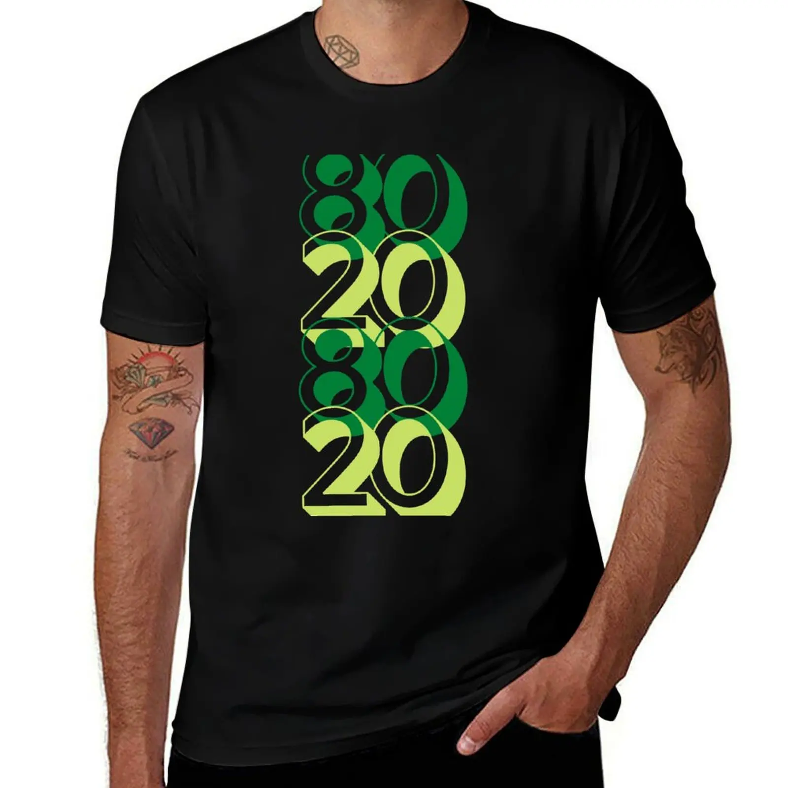 

80/20 Rule[s] T-Shirt t shirt man casual man t shirts high quality luxury brand