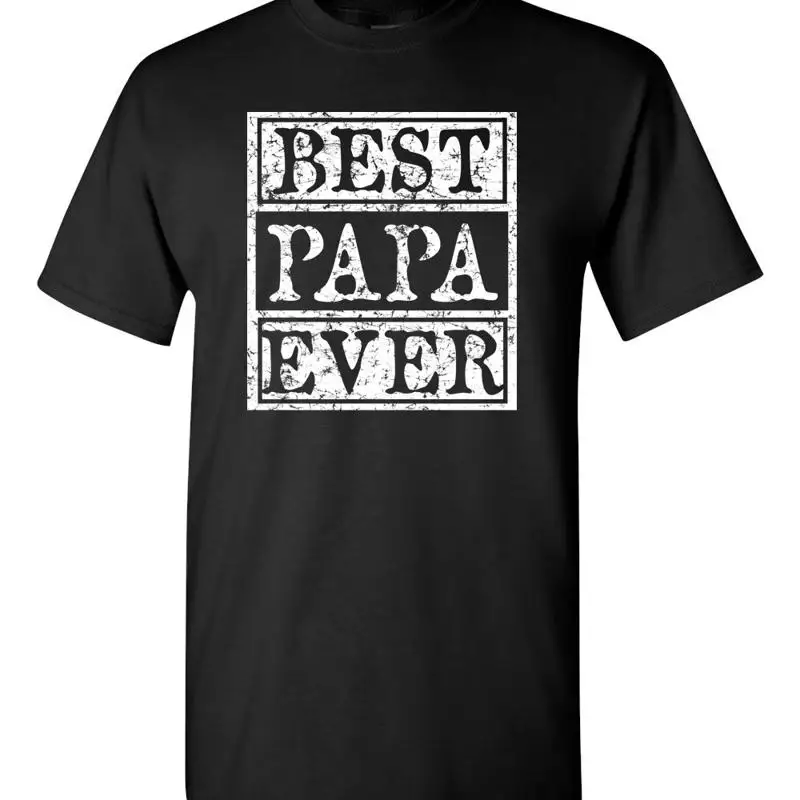 

Best Papa Ever Father's Day Grandpa Daddy Men's T Shirt 1605
