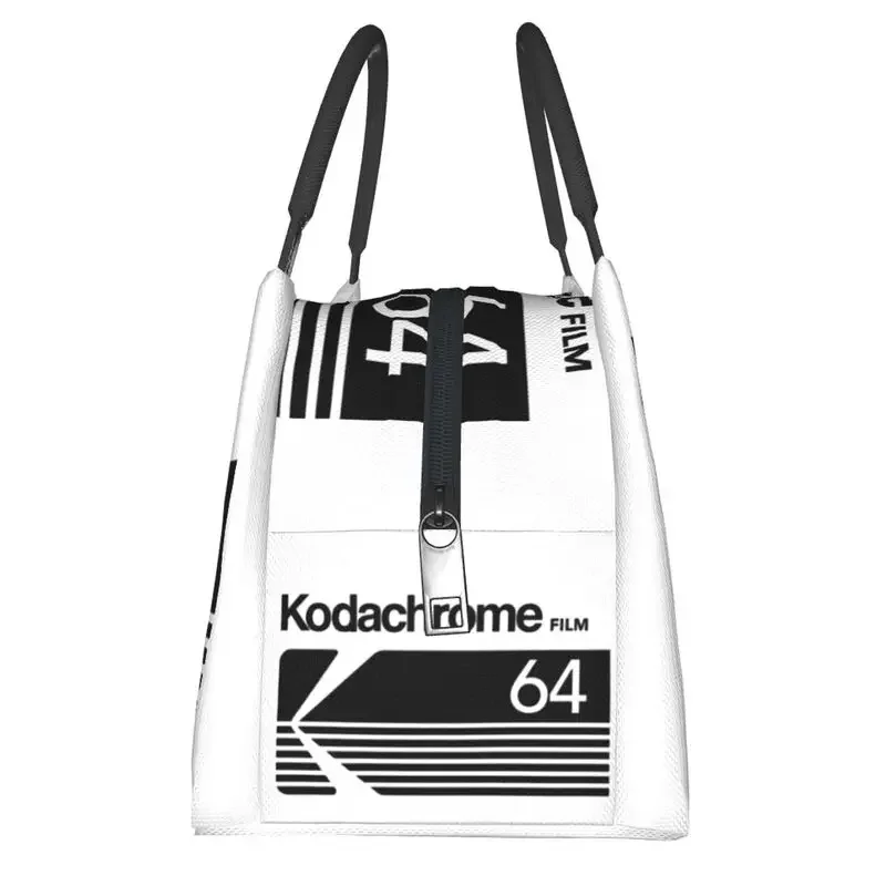 Kodak Kodachrome Logo Resuable Lunch box fotografo Thermal Cooler Food Insulated Lunch Bag Travel Work Pinic Container