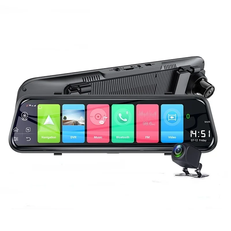 Best Selling 10inch 4G Dashcam GPS Navigation Car Keeper Car Camera Recorder With Multiple App