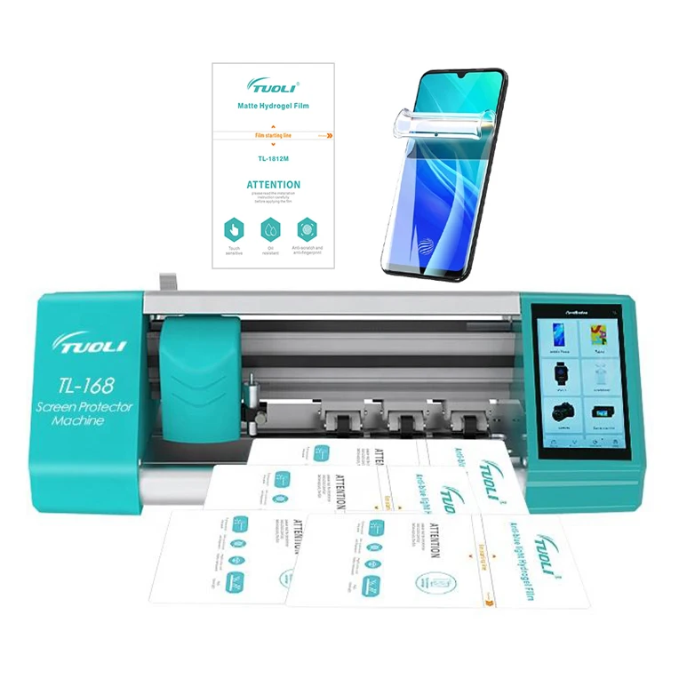 Unlimited Mobile Phone Screen Protector Cutting Machine TPU Hydrogel Film Plotter DIY Phone Back Skin Cutter Machine