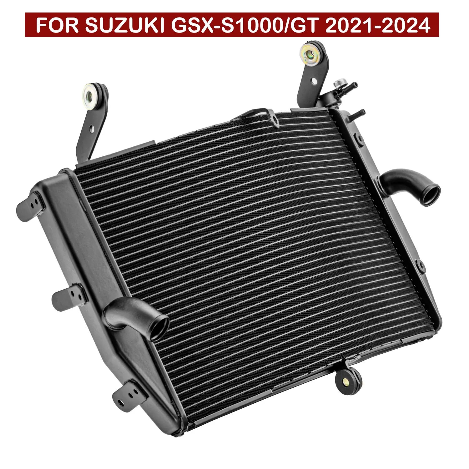 

For GSX-S1000GT Aluminium Radiator for Suzuki GSX-S1000/GT 2021-2024 2023 Engine Cooling Replacement Motorcycle Accessories