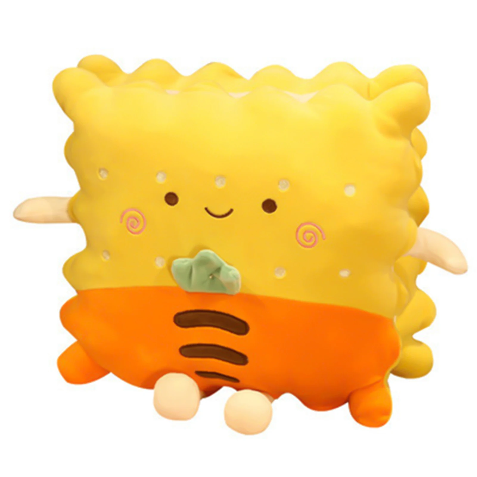 ビスケット型のかわいい抱き枕、ぬいぐるみ、アニメキャラクターのぬいぐるみクッション、自宅やオフィス用のコレクション