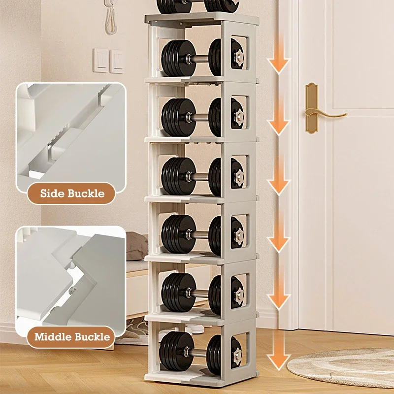 Layered, foldable shoe rack, space saving shoe rack, detachable shoe cabinet