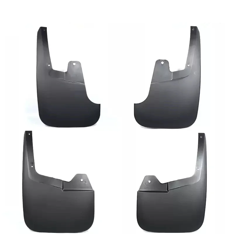 4PCS ABS Car Fender Mud Flaps Auto Splash Guard Anti-dirt Wear-resistant Body Protect Accessory For ISUZU MU-X SUV 2025-Present