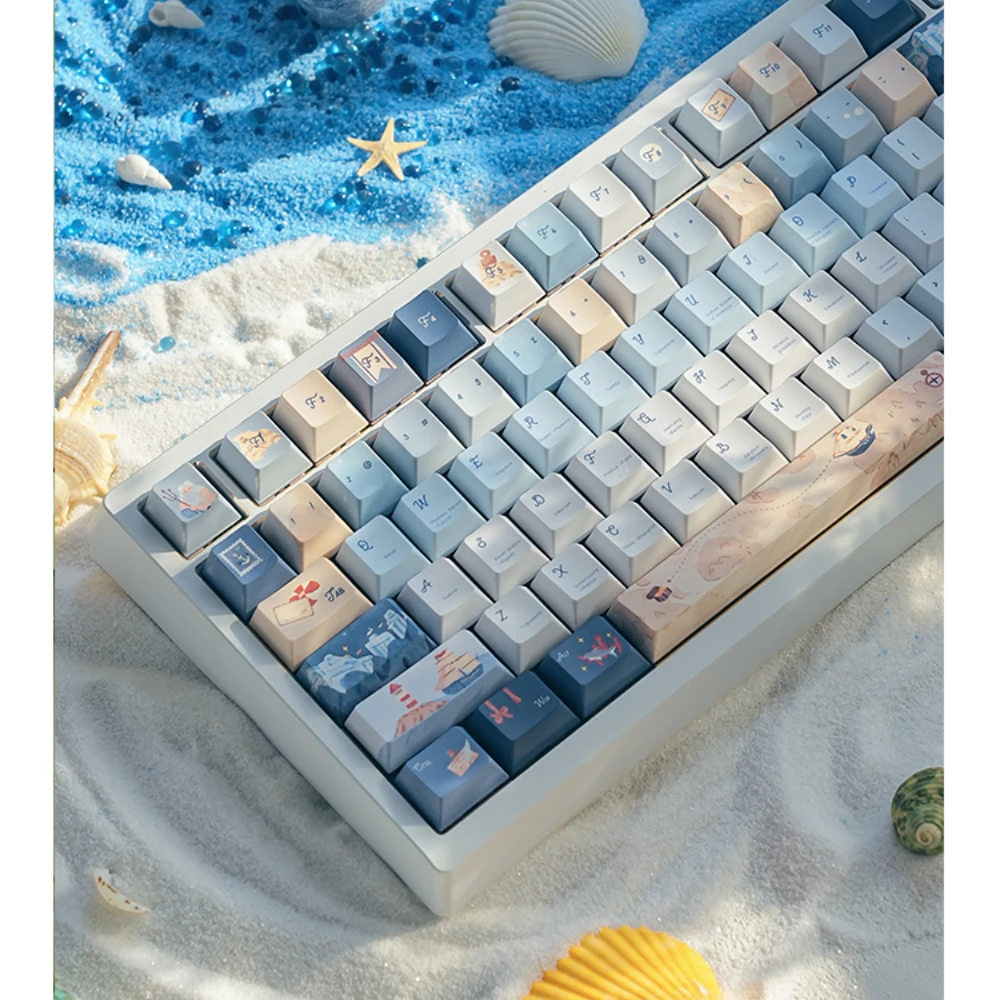 

Navigation Chart Keycap Cherry Retro Ocean Pbt Blue Ocean Diy Keycaps Iso "L" - Shaped Enter Key Split Space Alice 138Key Keycap