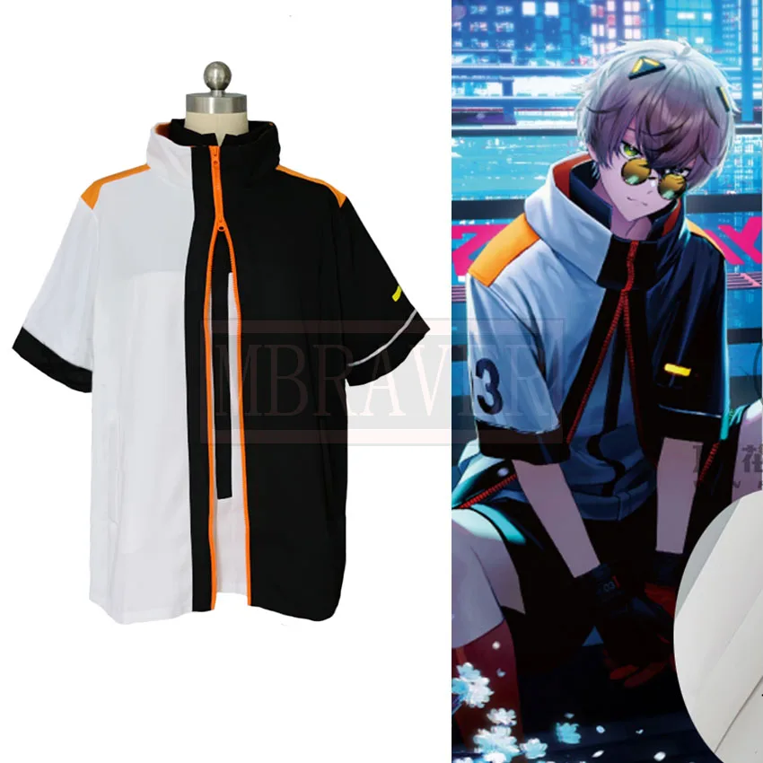 Vtuber NIJISANJI Nocytx Alban Knox Cosplay Costume Party Christmas Halloween Custom Made Any Size