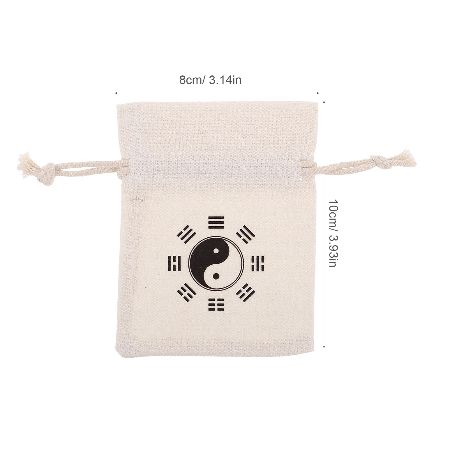 10Pcs Drawstring Jump Rope Storage Bags Linen Pouch Durable Organizer Bags for Travel Fitness Jewelry Cosmetics