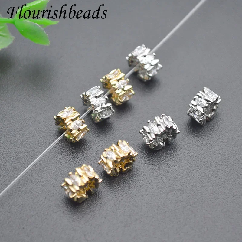 Imagem -02 - Loose Spacer Beads para Fazer Jóias End Cap Descobertas Faça Você Mesmo Acessórios Alta Qualidade