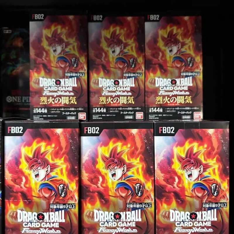 

Новая подлинная карта Bandai Dragon Ball TCG, японская версия FB01 FB02 FB03, дополнительная упаковка, коллекция-сюрпризов, подарки, игрушки