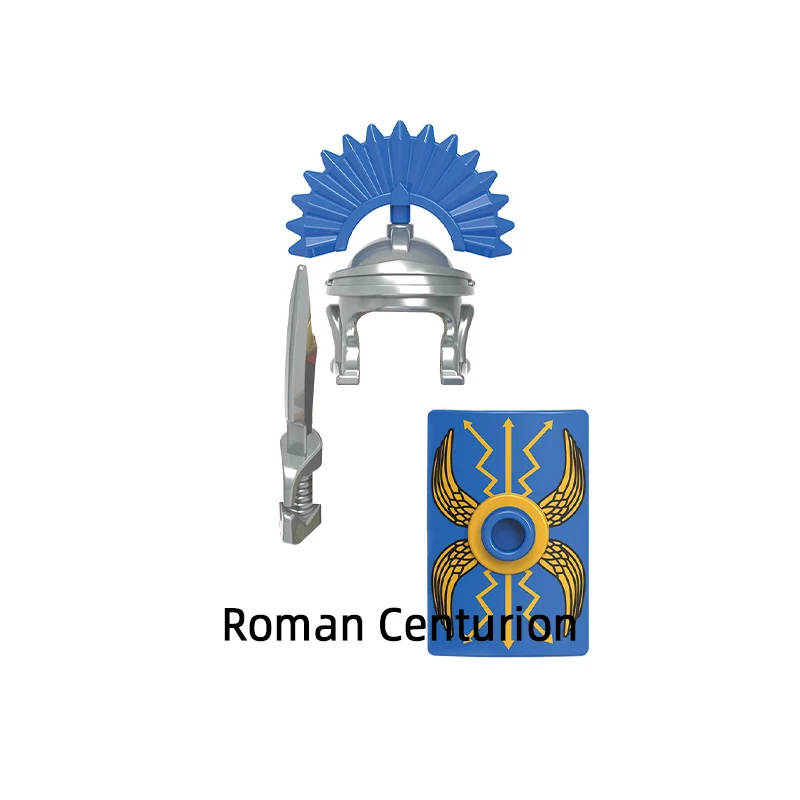 The Spartan Hero Warrior Roman Centurion Soldier Teutonic Knights Hospitaller Holy Sepulchre Templar Model Blocks Bricks X0316