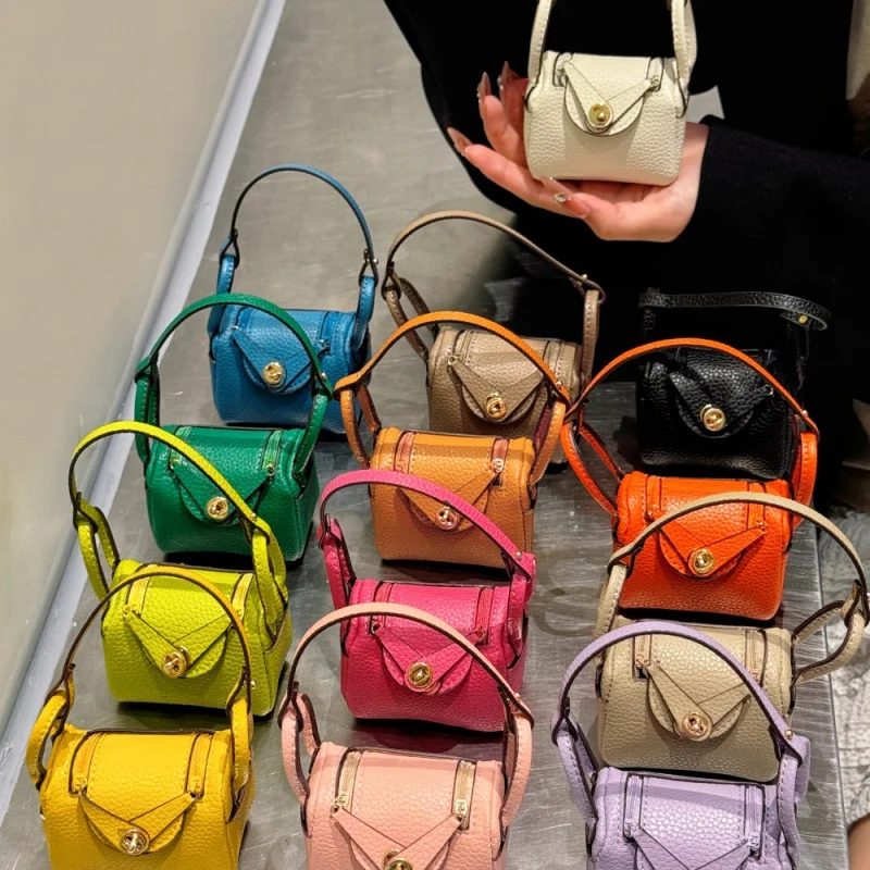 

Litchi pattern leather solid color earphone case compatible with Appleairpods3/4Personalized Anti-dropPRO/PRO3Cartoon