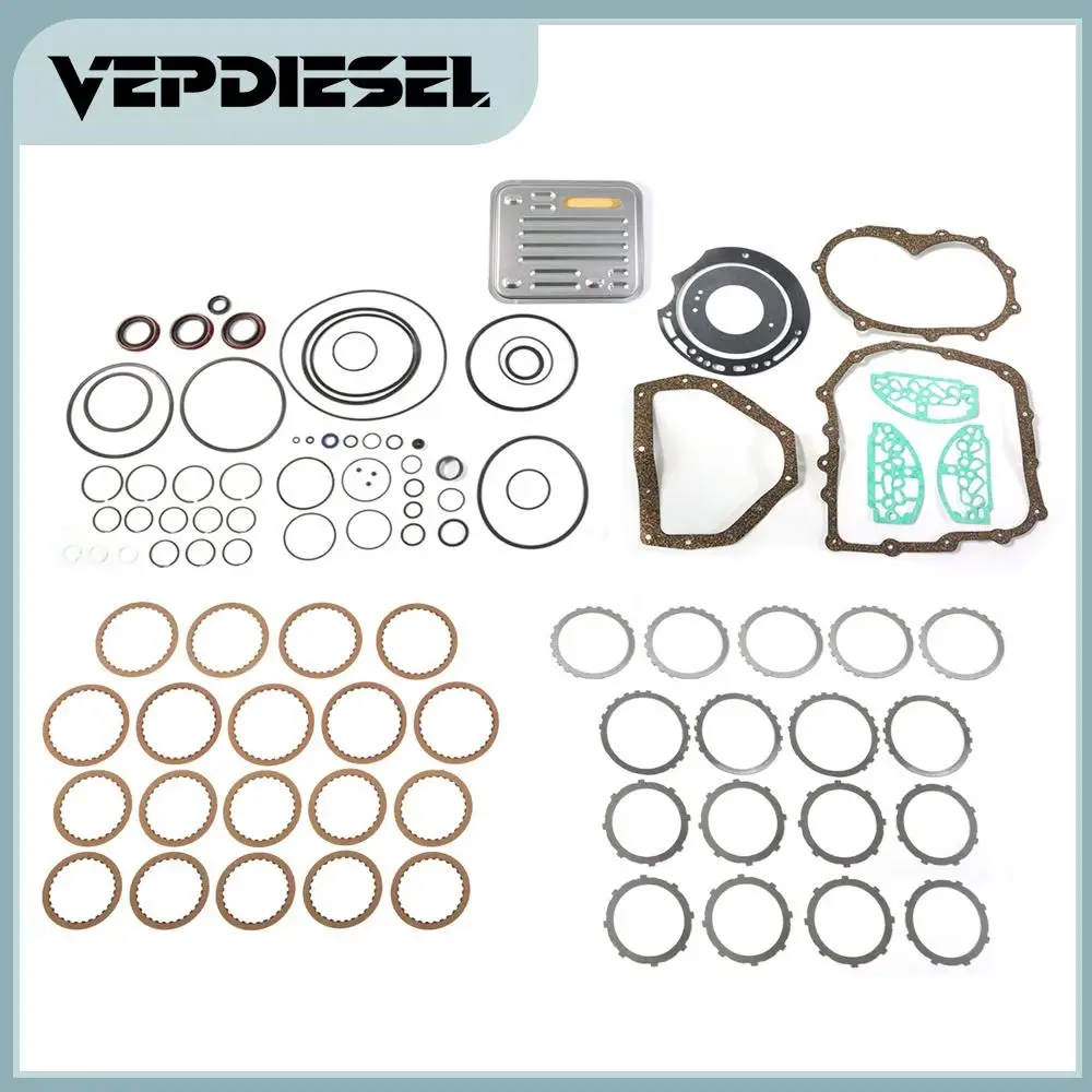 

Transmission Master Overhaul Rebuild Kit For Cirrus Lebaron Pacifica Sebring Voyager Stratus Caravan Part# A604 40TE 41TE F4AC1