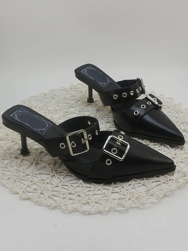 

Высококачественные модные повседневные сандалии с поясом, уличные тапочки на высоком тонком каблуке, дышащие сандалии на плоской подошве