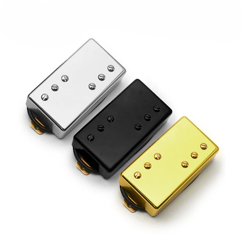 

Комплект звукоснимателей для электрогитары 3+3 Humbucker, с латунными корпусами, магнитами Alnico, двойными катушками, для гитар в стиле LP (гриф и бридж)