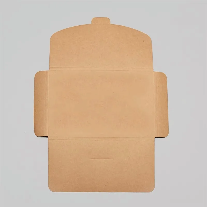 30Pcs/lot 7 Sizes Brown Kraft Paper Postcard Package Box Carton Paper Envelope Picture Packing Box Party Greeting Card Pack Box