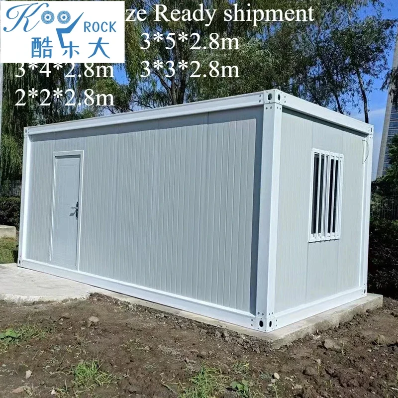 

Prefab Modular Container House, Quick-Assembly Mobile Home, Customizable Structure Interior Decoration and Various Materials