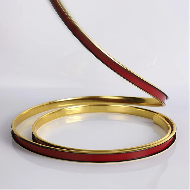 

Кромка для мебели, шкафа, шкафа, защищенная от приборной панели, декоративная полоса 9/12/16/18 мм, яркая поверхность, самоклеящаяся U-образная кромка