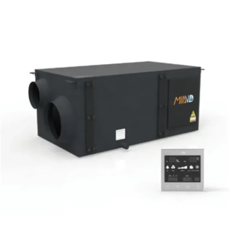 MIA-50BXF 500m3/h Fresh Air Ventilation System HEPA H13 Filter Dehumidifier Air Purifier for Home Residential Indoor Use