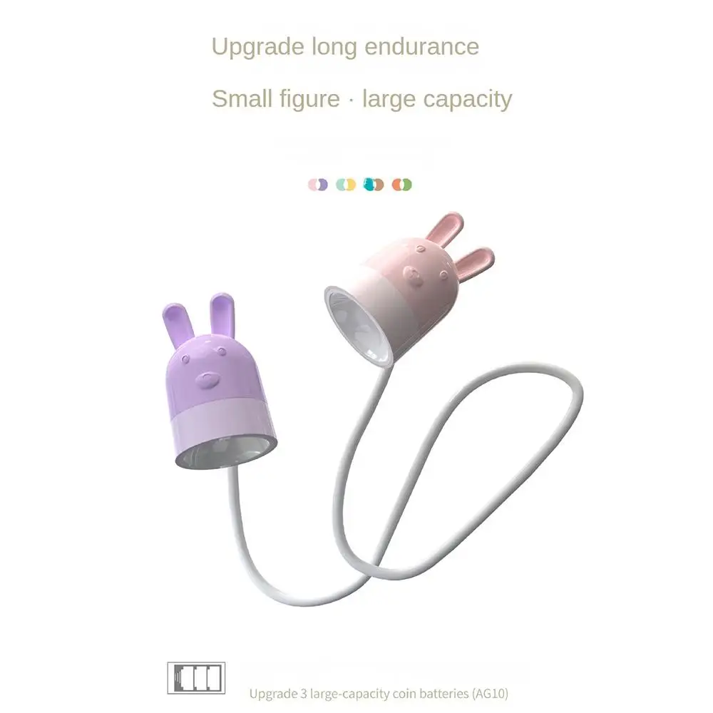 Reading Eye Protection Novelty Reading Lamp Student Dormitory Night Flashlight Two Head Lamp Home Lighting Supplies Table Lamp