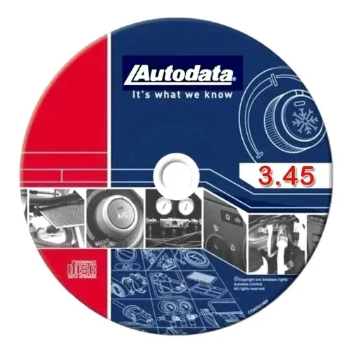 Imagen 1 del producto Software para automóvil con datos automáticos Auto Data 3.45 con vídeo de instalación gratuito para ayudar al software para automóvil autodata 3.45