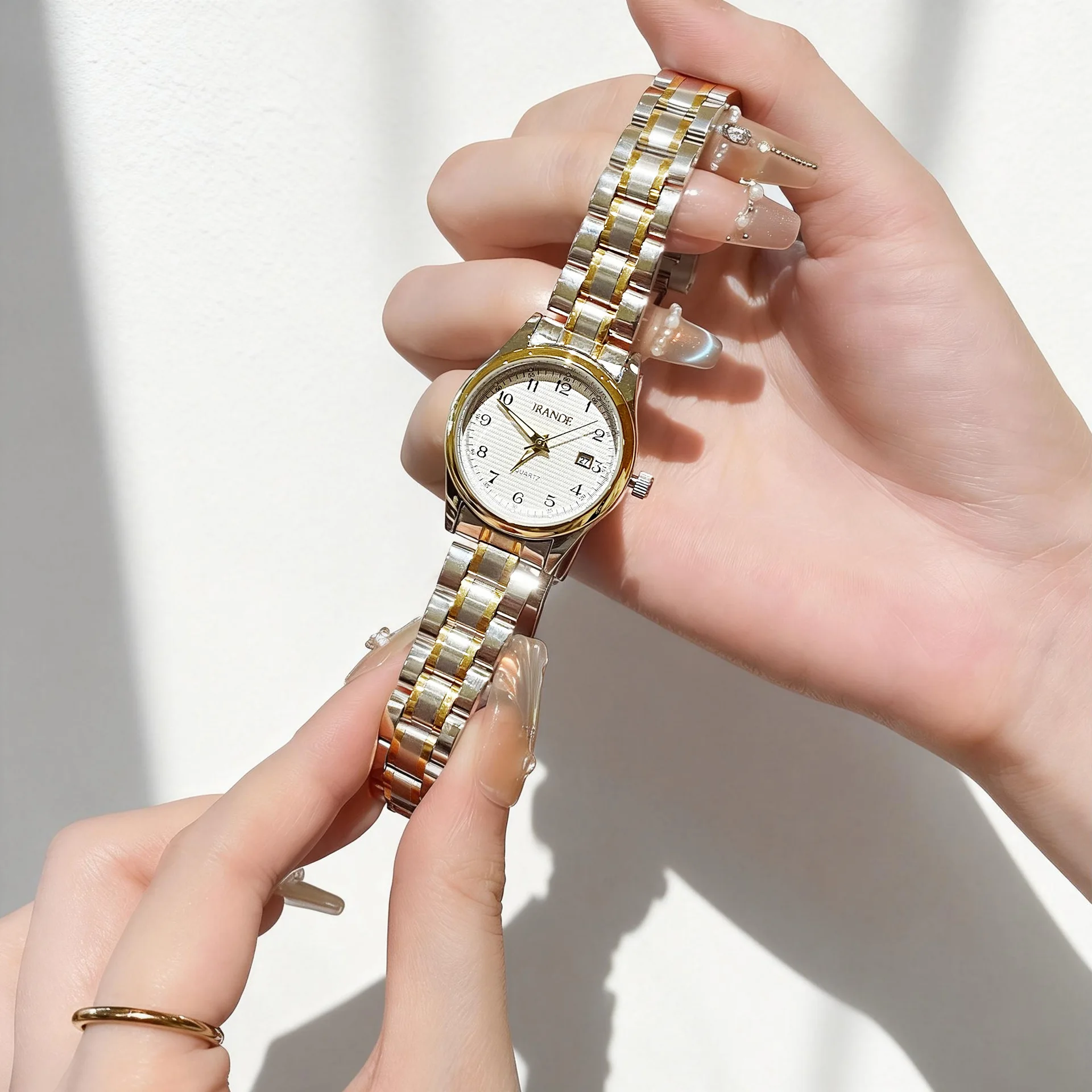 New Minimalist And Elegant Women'S Watch, High-End Quartz Wristwatch, High-Quality Women'S Watch, Creative Gift For Women.