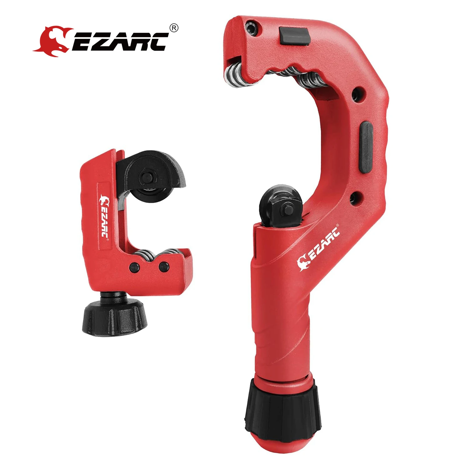 

EZARC Copper Pipe Cutter 1/4" to 2-3/4" OD, Mini Tube Cutter 1/8"-3/4", Heavy Duty Tubing Cutter for Copper, Aluminum, PVC Pipes