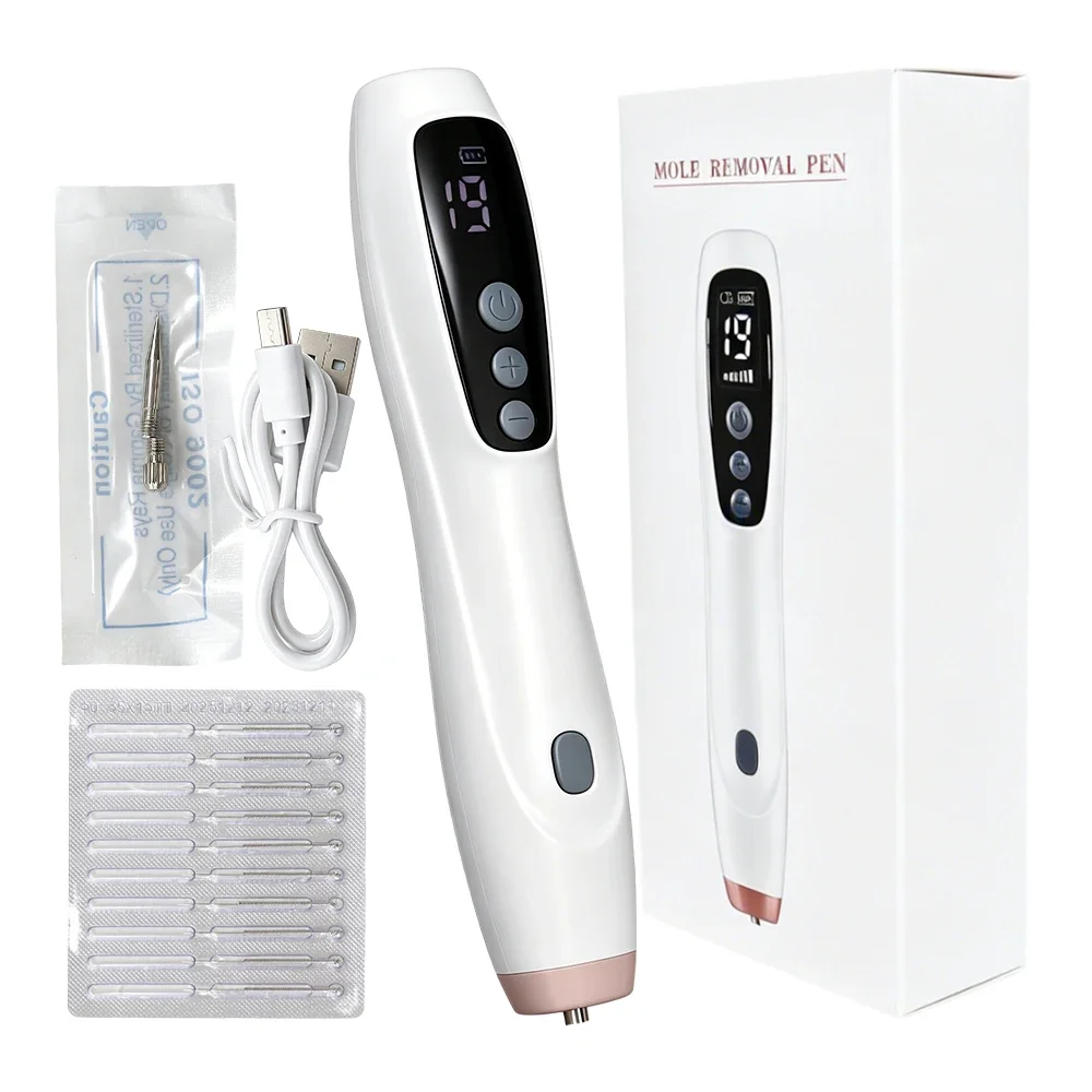 Professionelles 9-Stufen-LCD-Display Fibroblast-Plasma-Pen Augenlidstraffung Hautflecken-Entferner Muttermale Warzenentferner Schönheitsgerät für Zuhause – Detail 18