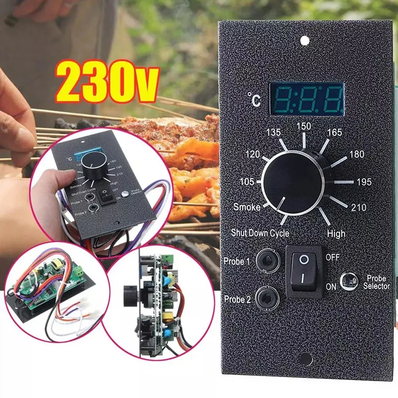 Digital Thermostat Upgrade Controller Board Replacement for Traeger Pellet Grill