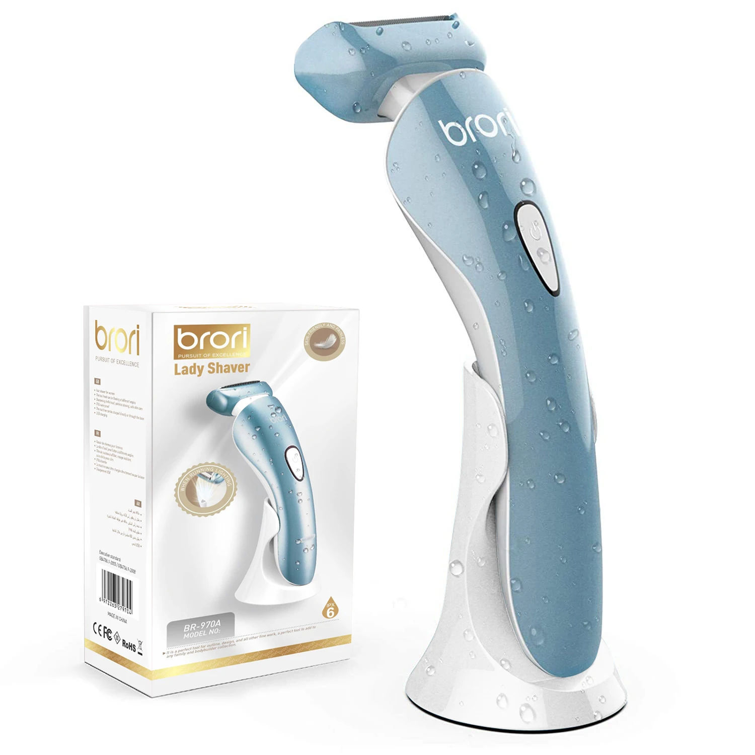 

Electric Razor for Women Bikini Trimmer Body Hair Removal for Legs and Underarms Washable Depilador Epilator Tools USB Charging