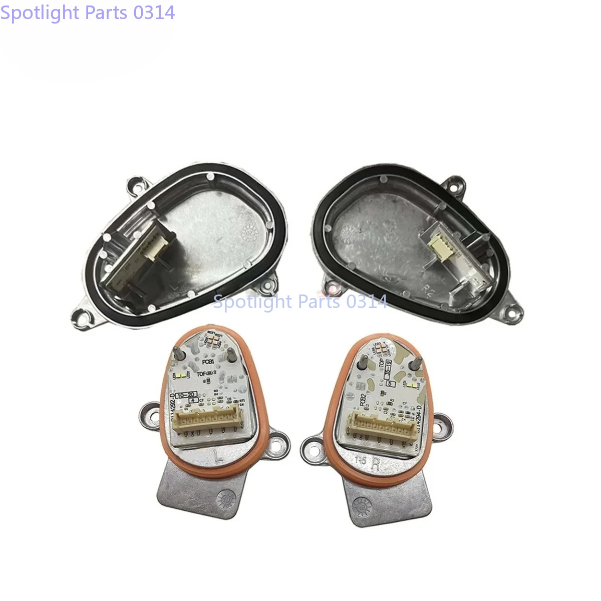 

НОВЫЙ 63119477835 63119477836 63119477821 Для BMW X1 F48 F49 LCI 2020 2021, светодиодный модуль фар, дневные ходовые огни белого цвета