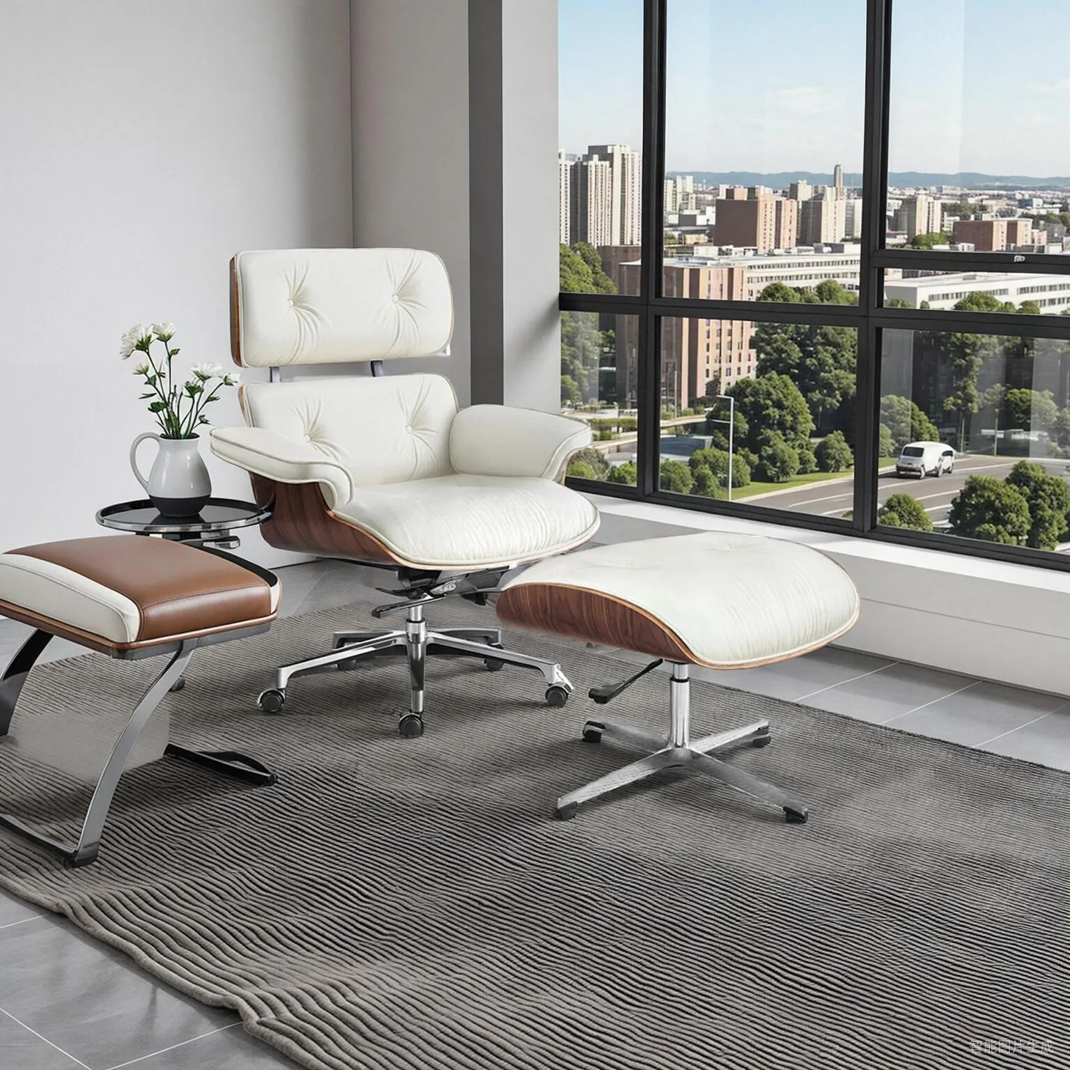 

Luxury Leather Office Chair Ergonomic Durable Hight End Meditation Gaming Chair Rotatable Breathability Bureau Meuble Furniture