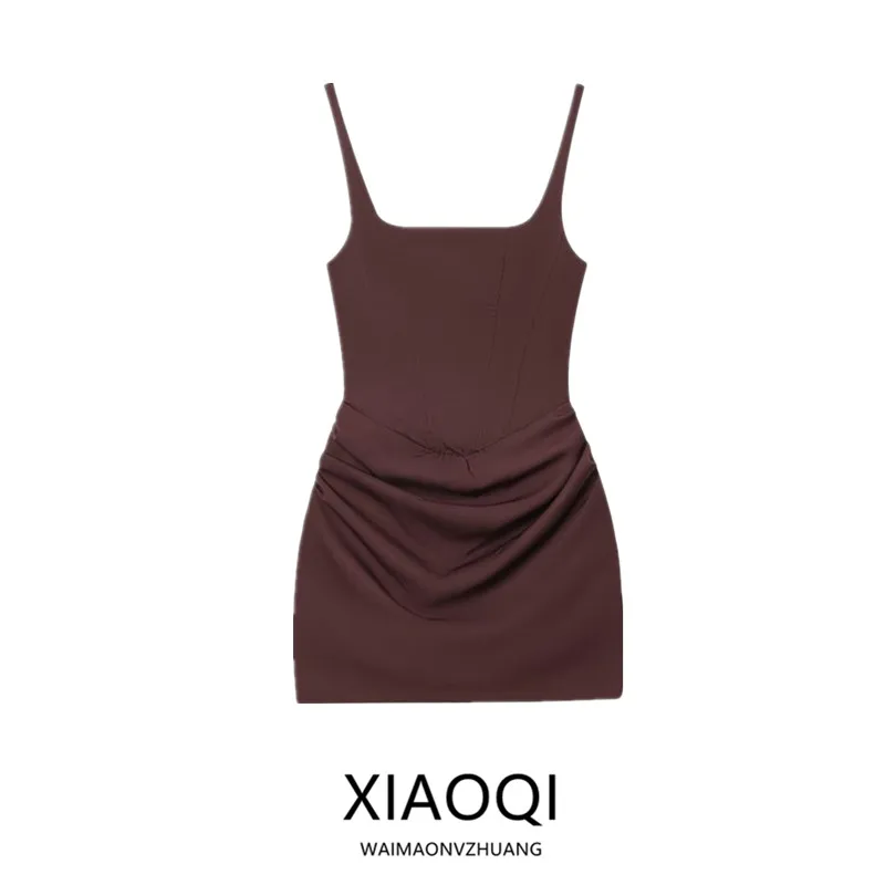 

Сексуальная облегающая юбка Dr на бретельках Dr 2025, осеннее новое поступление, женская модная облегающая юбка с завязками на талии без сафов