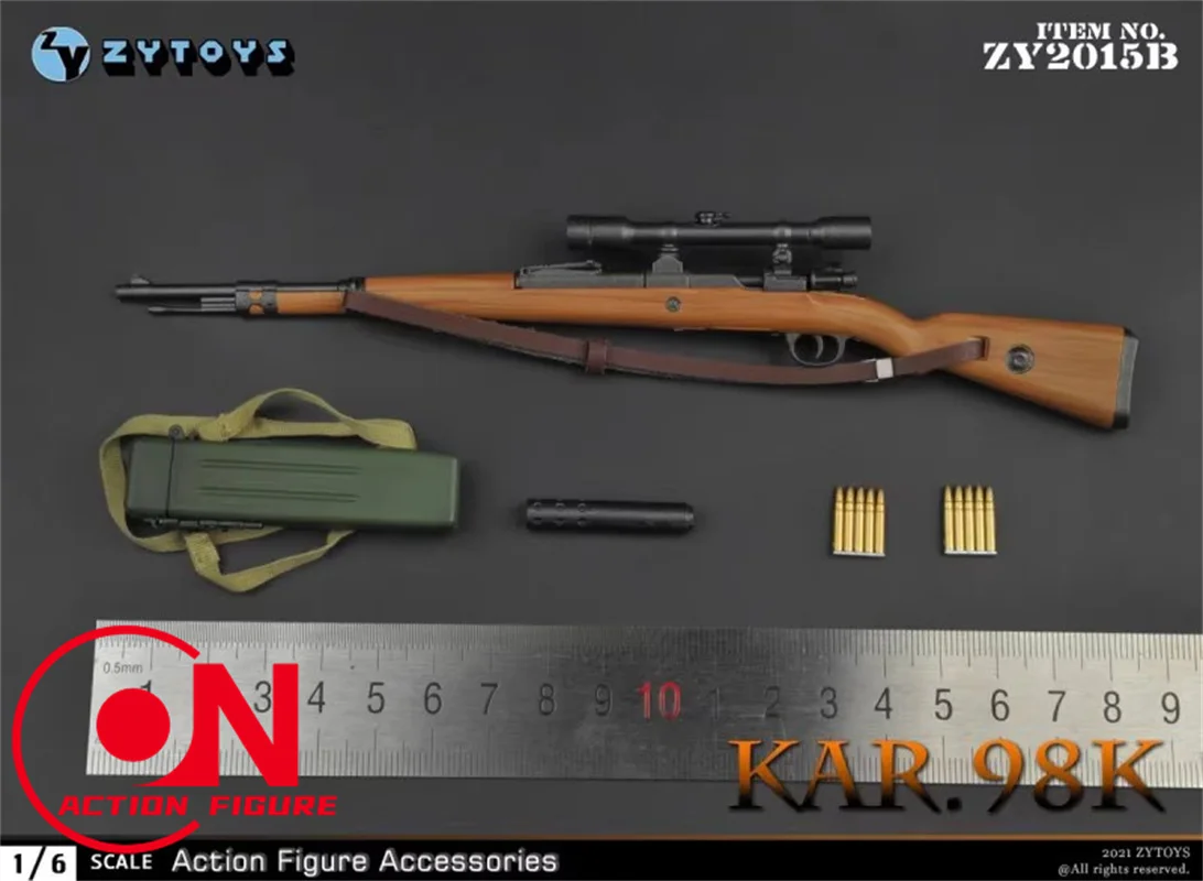 ZYTOYS 1/6 Scale ZY2015-ZY2021 World War II Soldier Model Weapon Scene Accessories Fit 12'' Soldier Action Figure Body