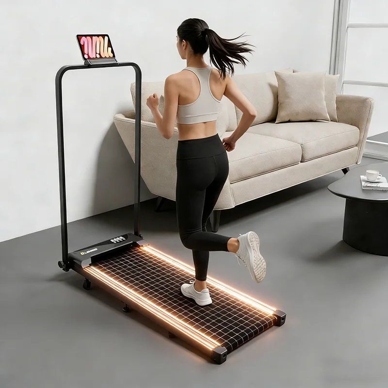 Best Selling Treadmill Walking Pad Under Desk for Home LED Display Portable Treadmill with Incline