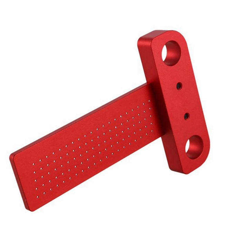 

AAAN-Woodworking Scribe T100 Hole Scribe T-Type Ruler Hole Scribing Ruler Line Drawing Marking Gauge DIY Measuring Tools