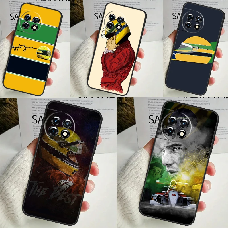 Ayrton Senna F1 Case For OnePlus Nord CE 4 3 2 Lite 2T N10 N20 N30 OnePlus 12 11 9 10 Pro 8T 10T 12R Cover