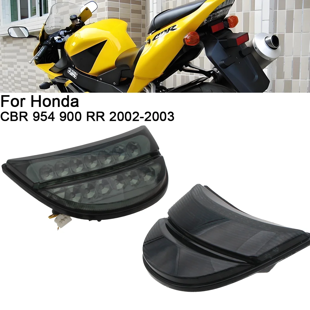 

CBR900 Tail Light For Honda CBR 954 CBR 954 RR CBR 900 CBR 900 RR 2002-2003 Motorcycle LED Tail Light Turn Brake Light Assembly