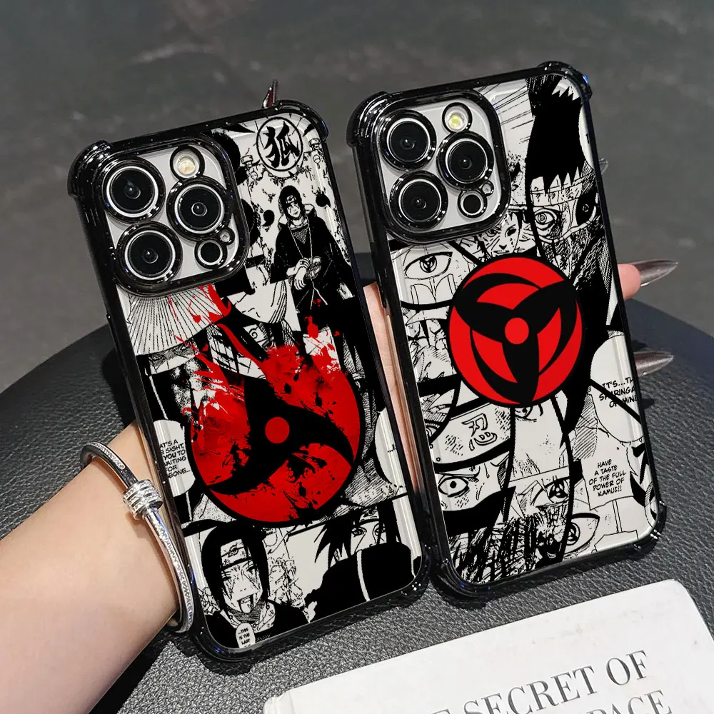 

Sharingans Eyes Itachis Pains Comics For Google Pixel 8 7 10 9 Pro XL A 7A 8A 9A 10A Case Silicone Clear Shell Back Cover Coque