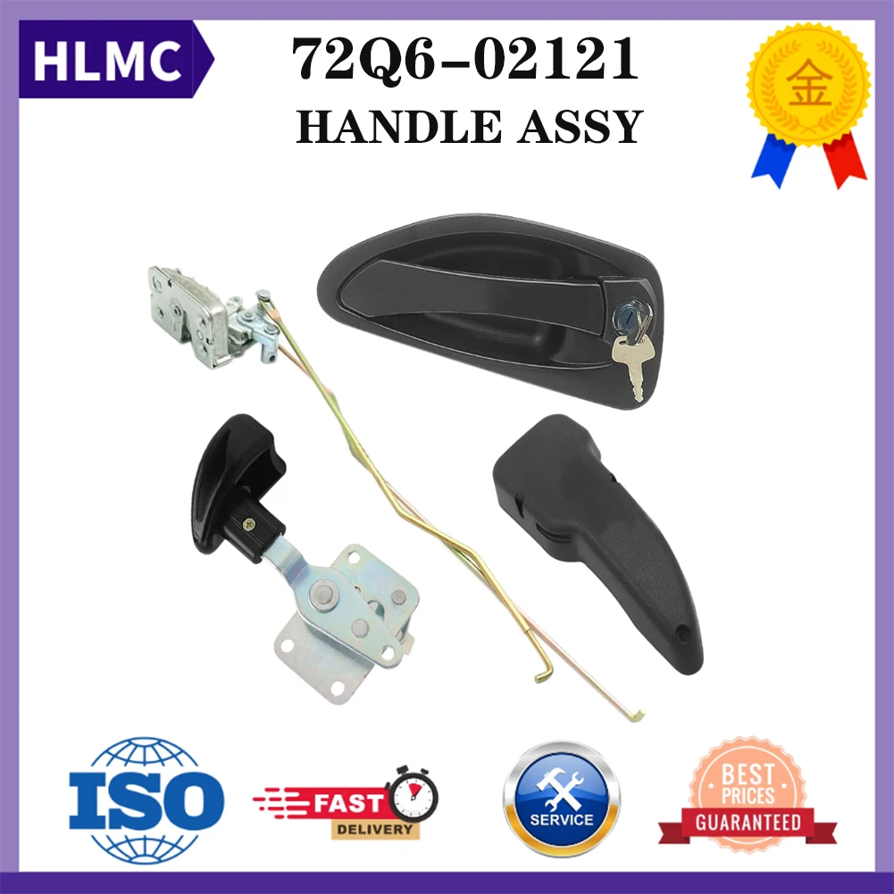 

R140-9 R160-9 R180-9 R210-9 R250-9 R290-9 R320-9 R360-9 Hyundai Excavator Cab Door Lock 72Q6-02121 71Q6-02131 71Q6-02110