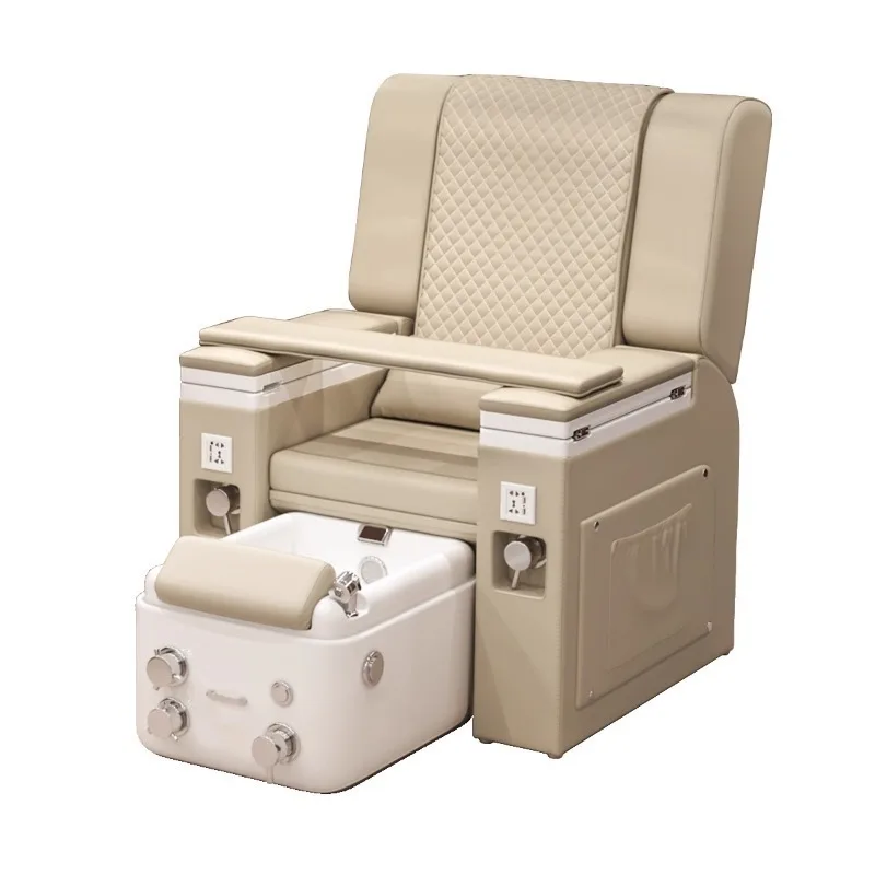 Nail Art Sofa Hair Care Chair Perm and Dyeing Chair, Sofa Electric Tattoo Embroidery Nail Art Eyelash Sofa
